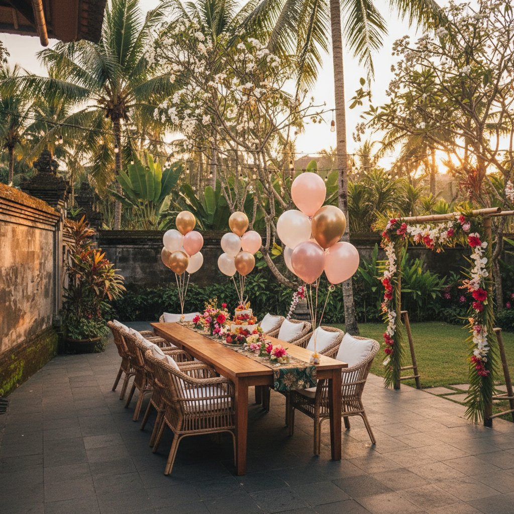 Праздничные украшения на Бали