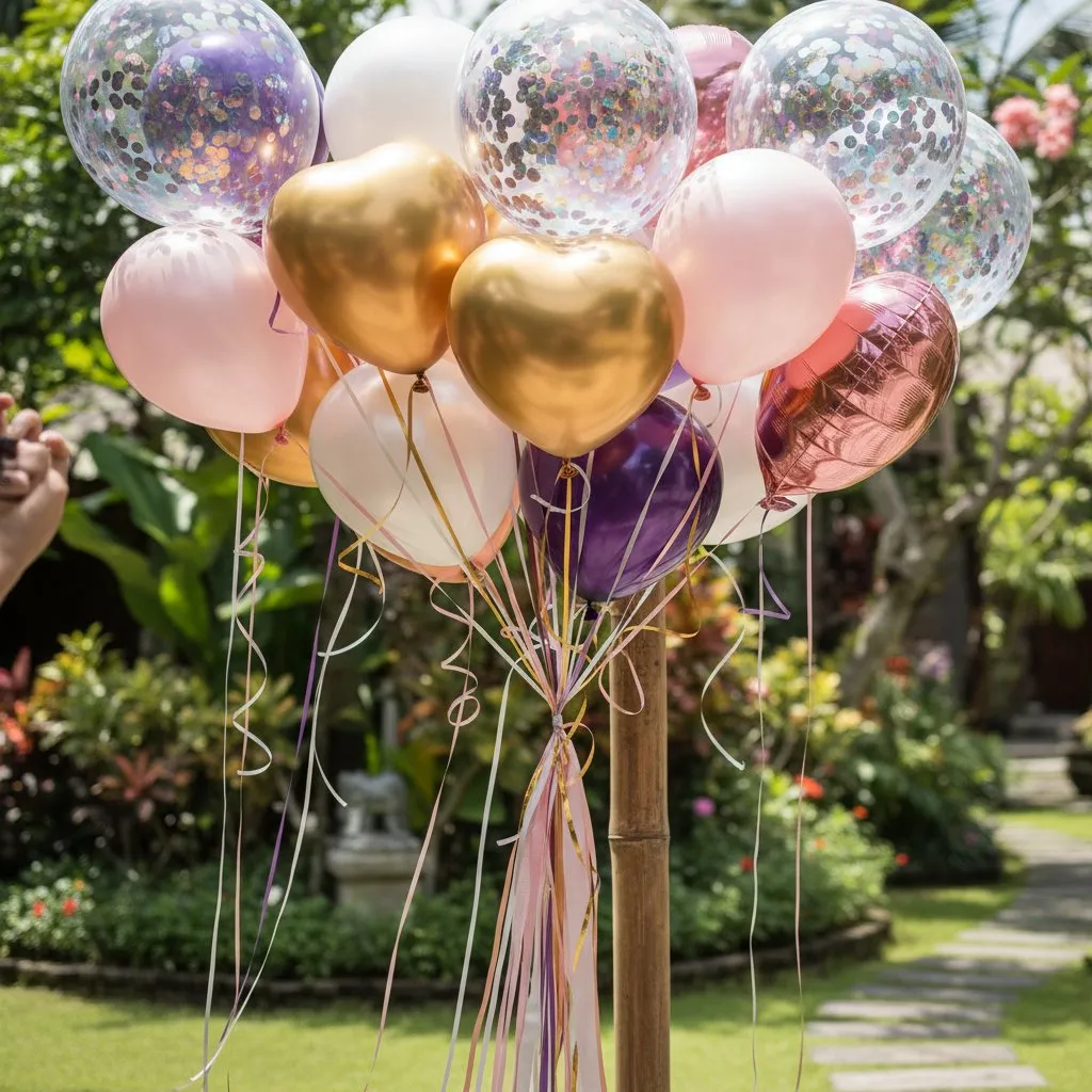Balloon Bouquet (10 Balloons) - from Rp 500.000