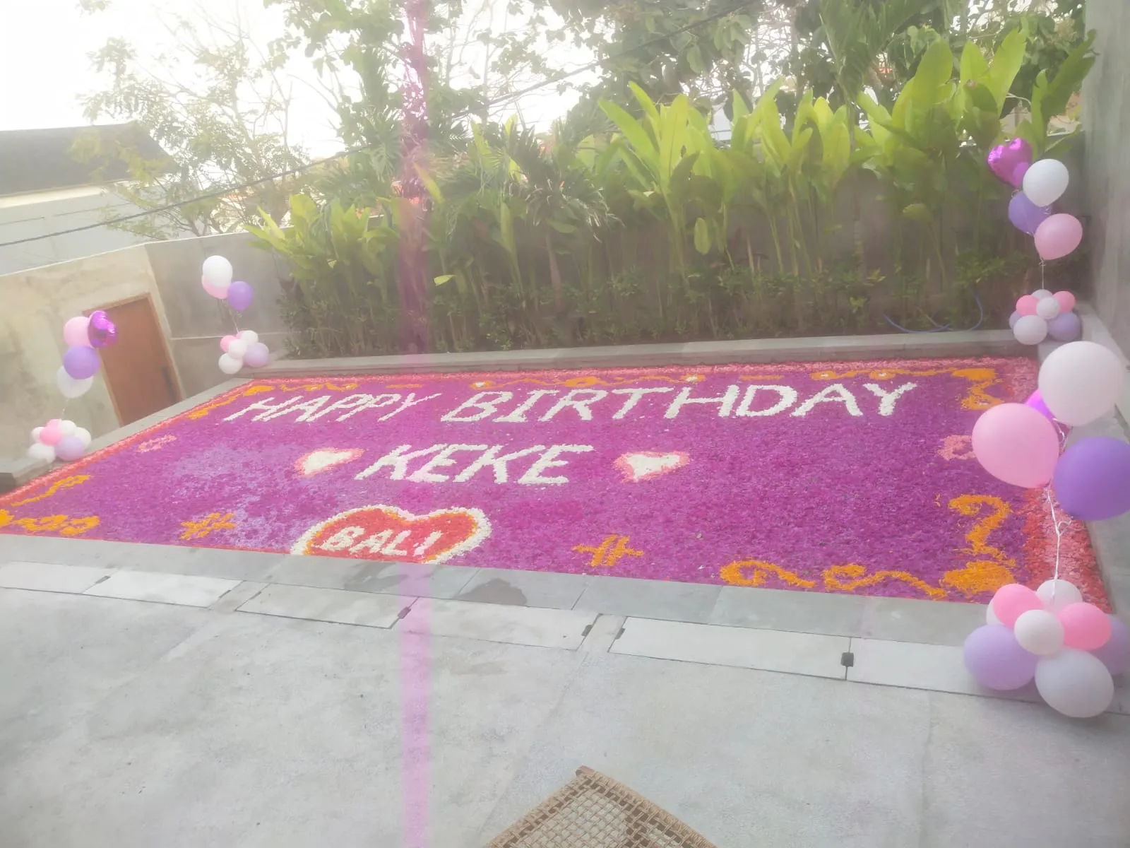 Flower Petal Carpet - from Rp 180.000