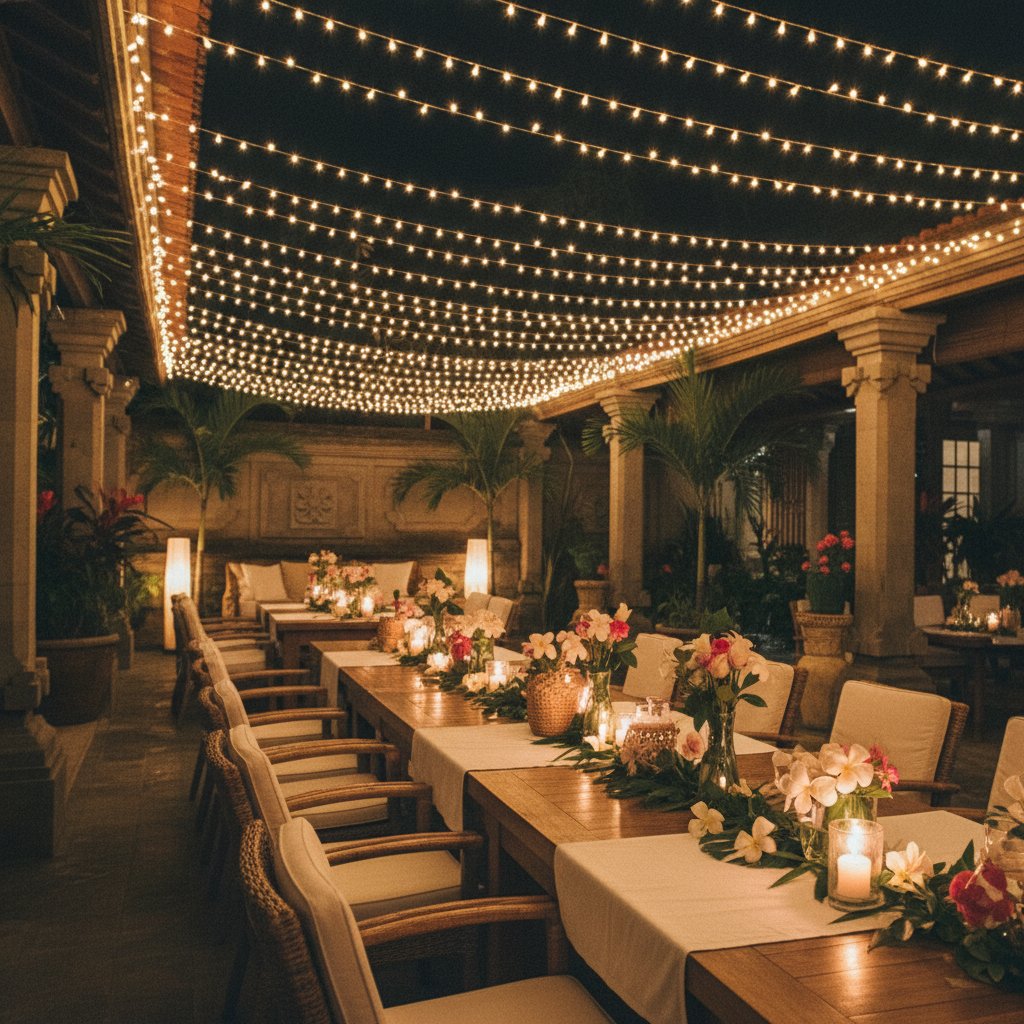 Villa Party Setup - Rp 1.200.000